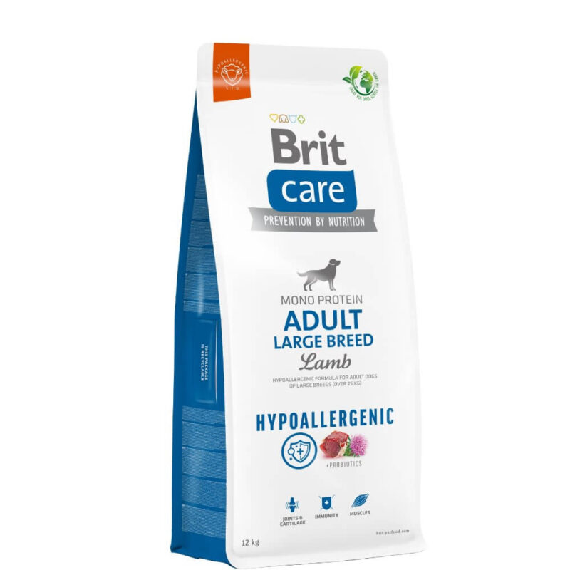 Brit care adulto razas grandes sabor cordero x 12 kg