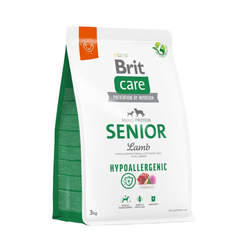 Brit care Hypoallergenic Senior Lamb x 3 kg