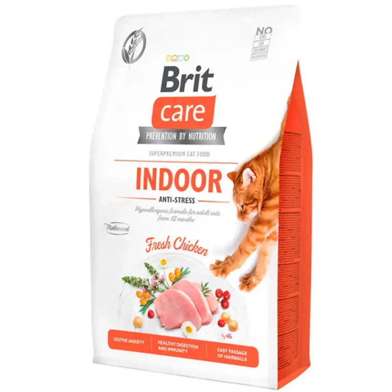 Brit care gato indoor antistress x 2 kg