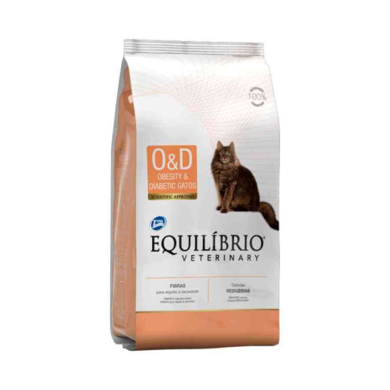 Equilibrio Veterinary Cat Obesity & Diabetic Od x 2 kg