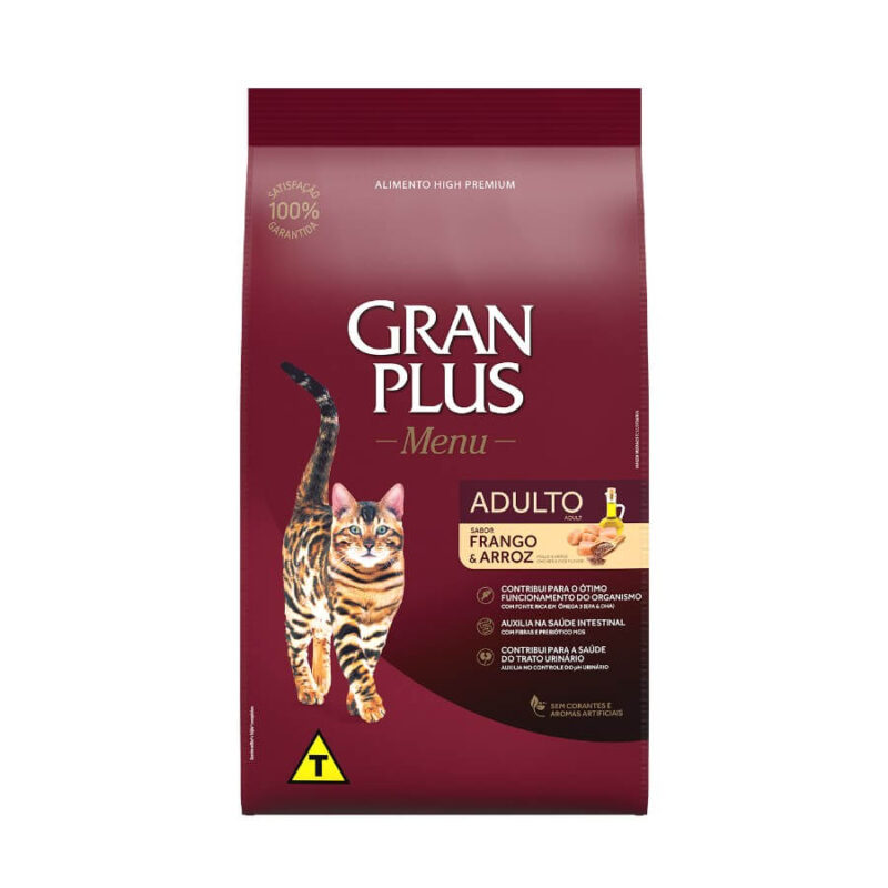 Gran Plus para gatos Adultos de Pollo x 10 kg