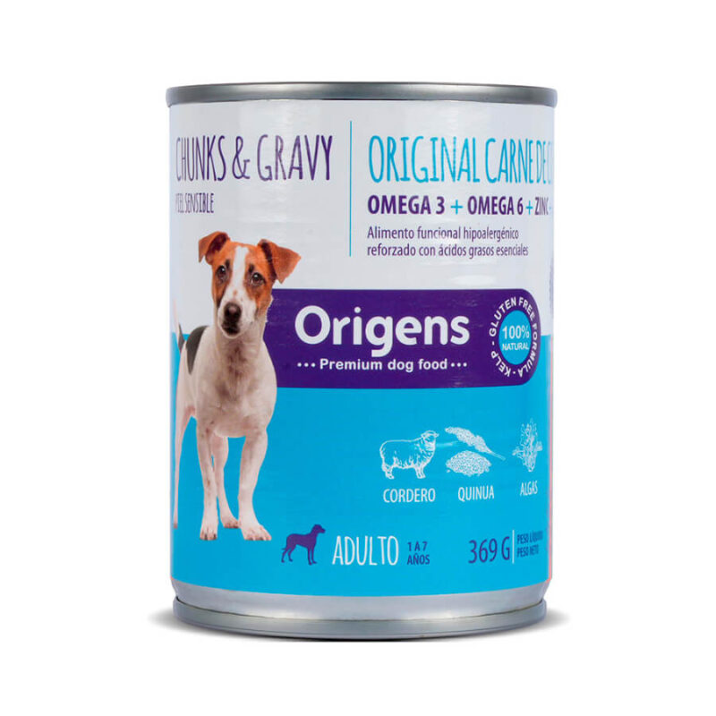 Origens original para perro adulto sabor cordero x 369 gramos