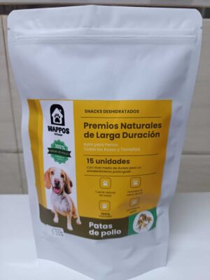 Patitas de Pollo Deshidratado  - 15 unidades